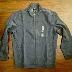 Calvin Klein CK Zip Up Sweater L Large